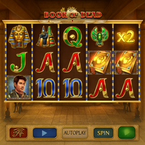 BetHall - Book of Dead Slot - Egyiptomi kaland nyerőgép